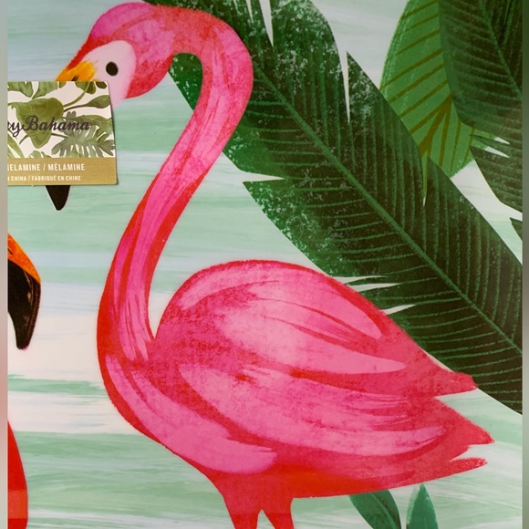 🆕 Tommy Bahama Flamingo Platter 🦩 - Picture 2 of 9